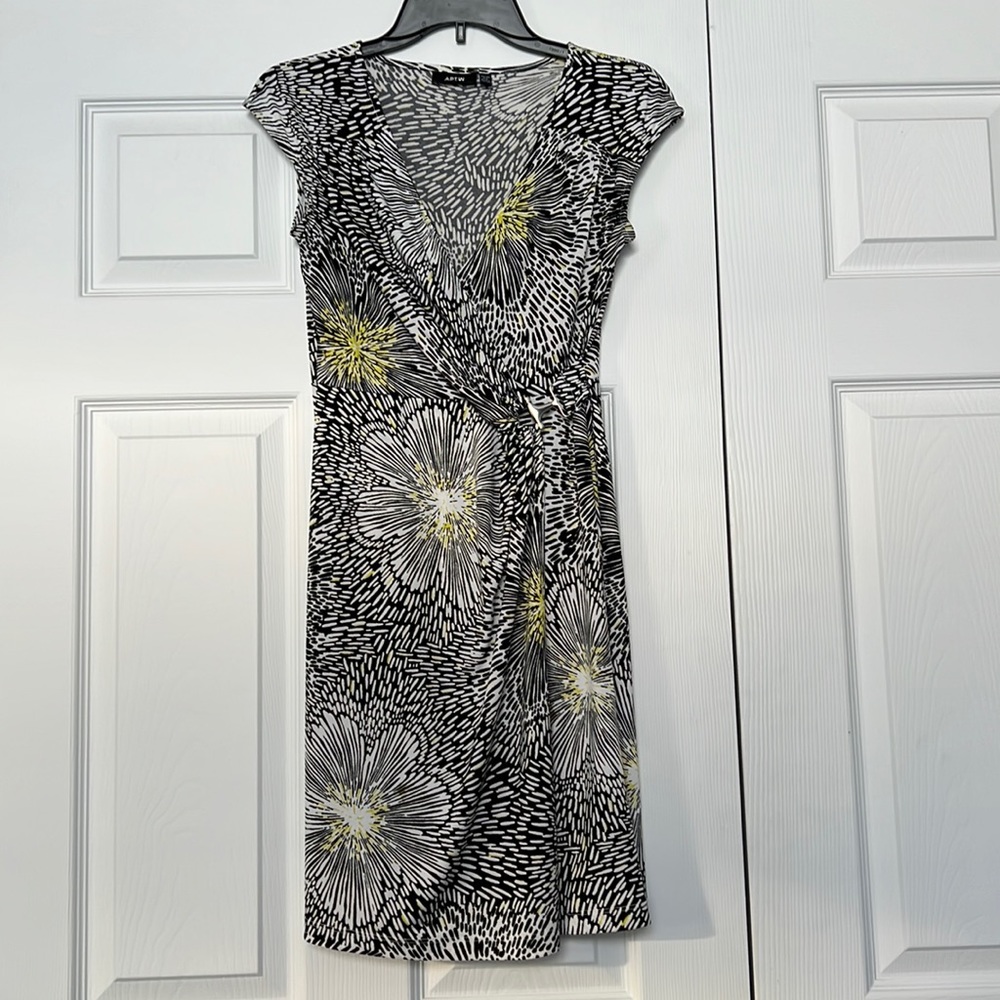 Apt 9 black and yellow dress.